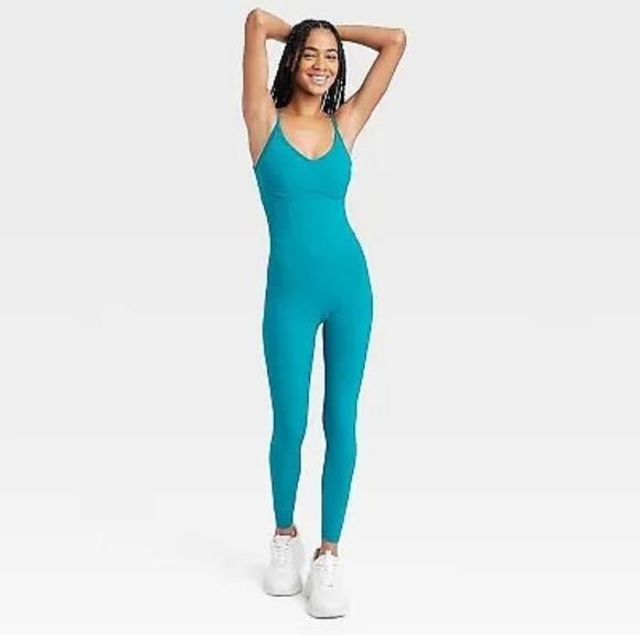 Women's Corset Bodysuit - JoyLab Blue - Picture 1 of 4
